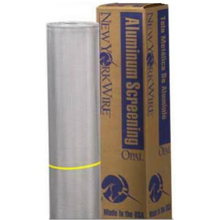 NEW YORK WIRE New York Wire FCS9352-M 60 in. x 100 ft. Brite Aluminum Wire Screening Roll 479451